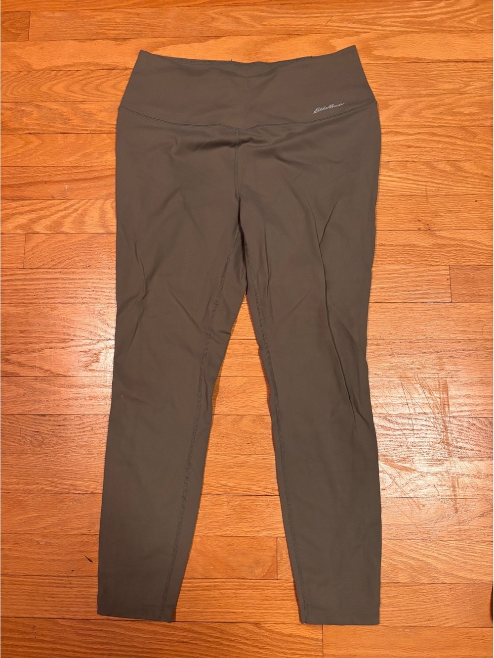 Eddie Bauer Women's Olive Green Active Leggings Size L